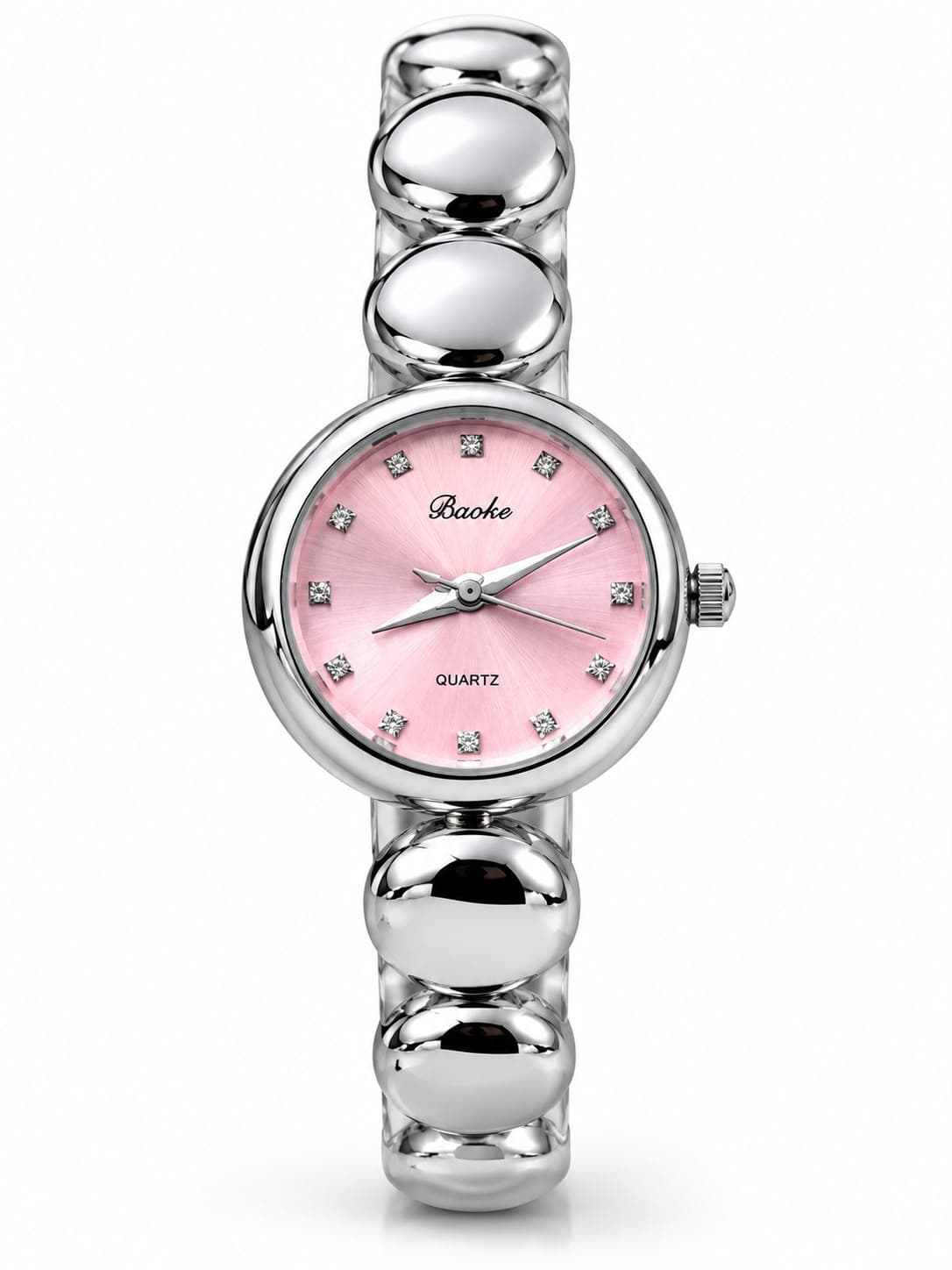 BAOKE PINK DIAL LWATCH
